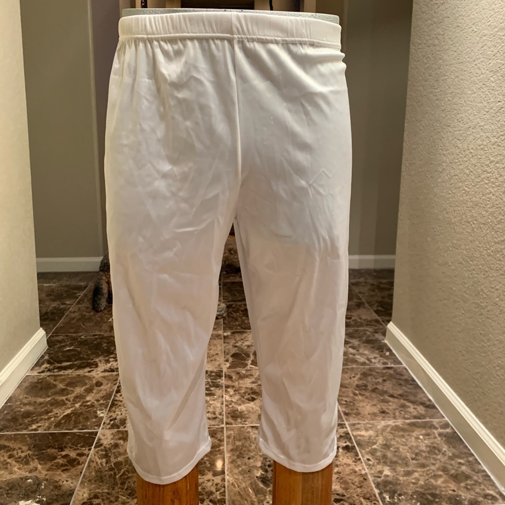 Satin Finish Pajama Pant - L048 - White